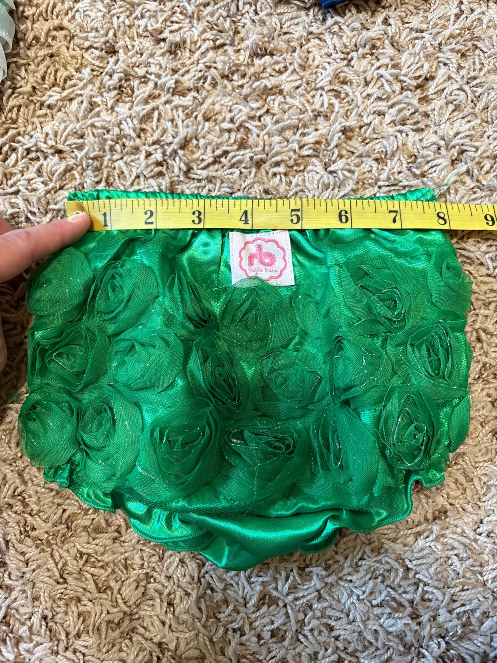 Ruffle Buns Ruffle Bloomers Assorted Colorful Ruffled Diaper Covers One Size - Picture 8 of 12